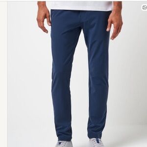 Men’s Travis Mathew Tech Performance Pants- Navy Sz 38